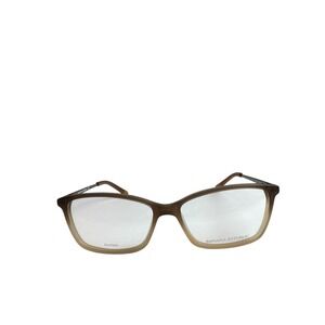 Banana Republic Eyeglasses Cate/N‎ JVA Matte Brown Rectangle Frames 130 mm
